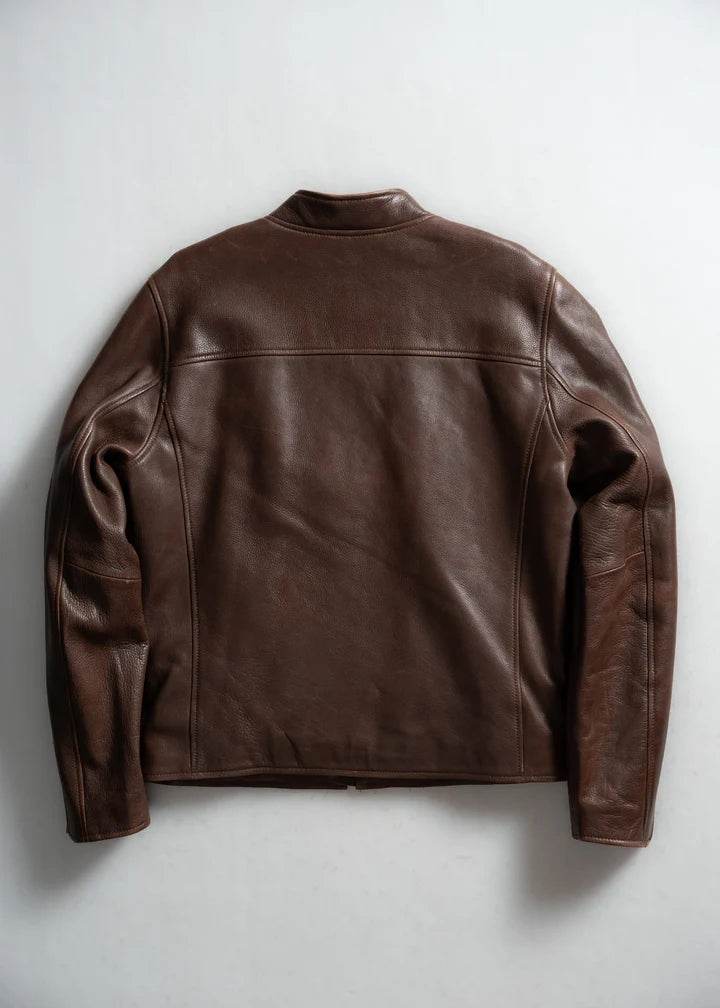 Bryce Cow Leather Jacket - Image 3