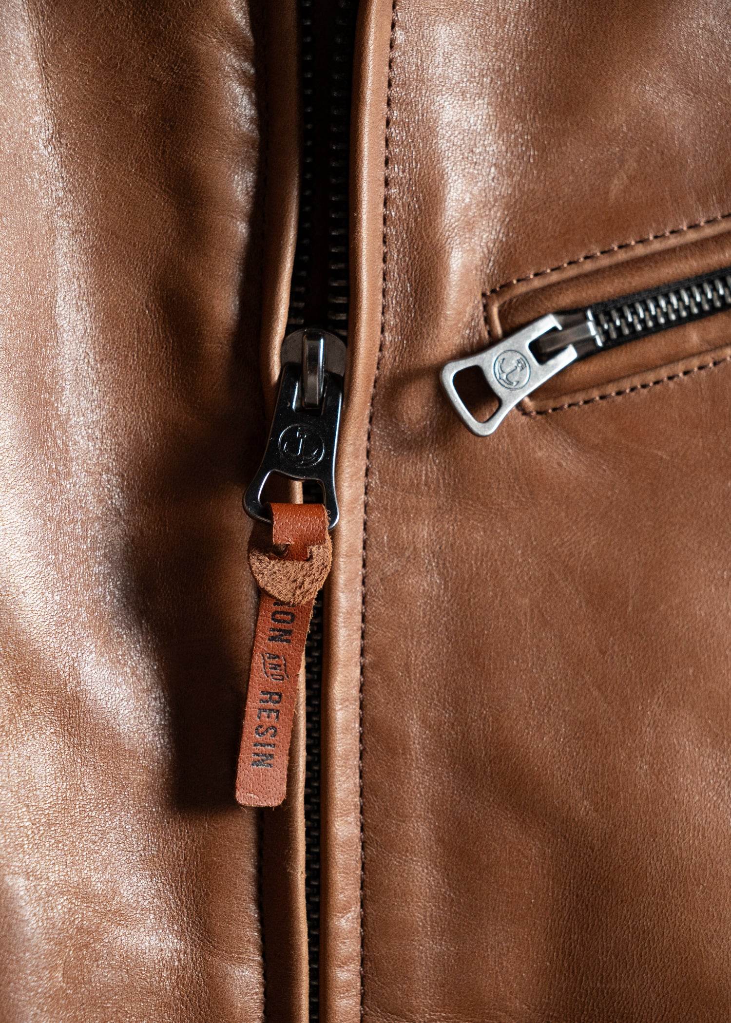 Gambler Horse Leather Jacket - Image 4