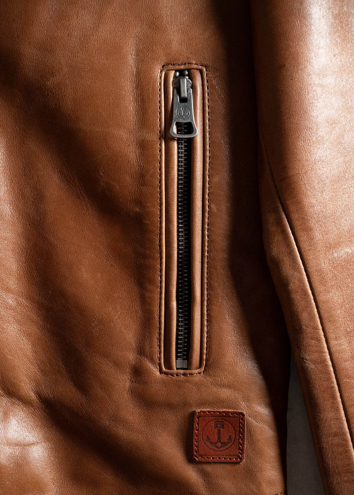 Gambler Horse Leather Jacket - Image 6