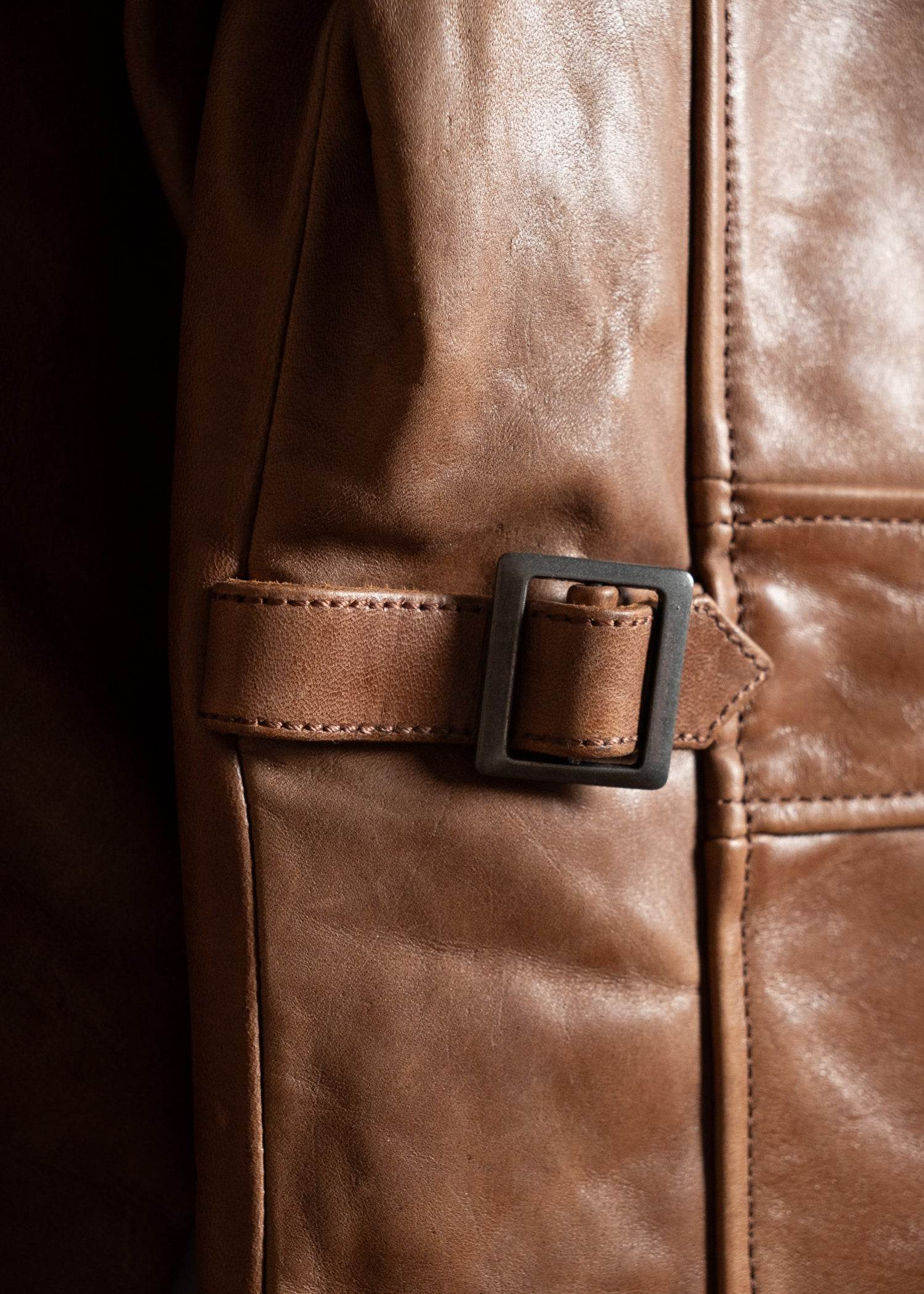 Gambler Horse Leather Jacket - Image 8