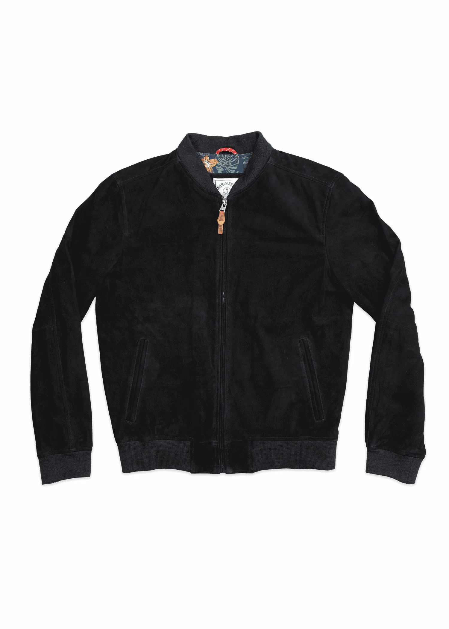 Goat Suede Bomber Jacket - Image 3