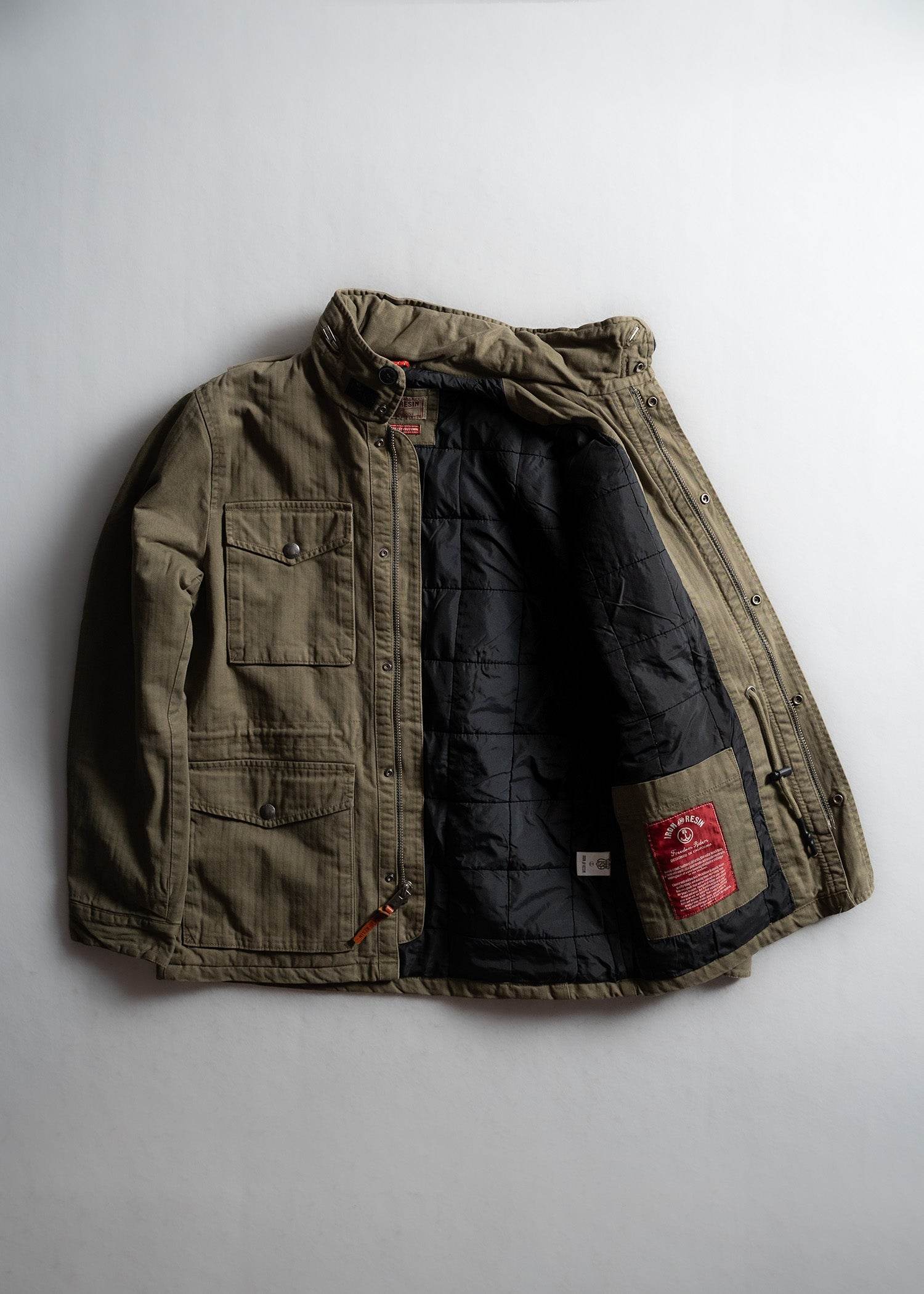 Herringbone M65 Jacket - Image 2