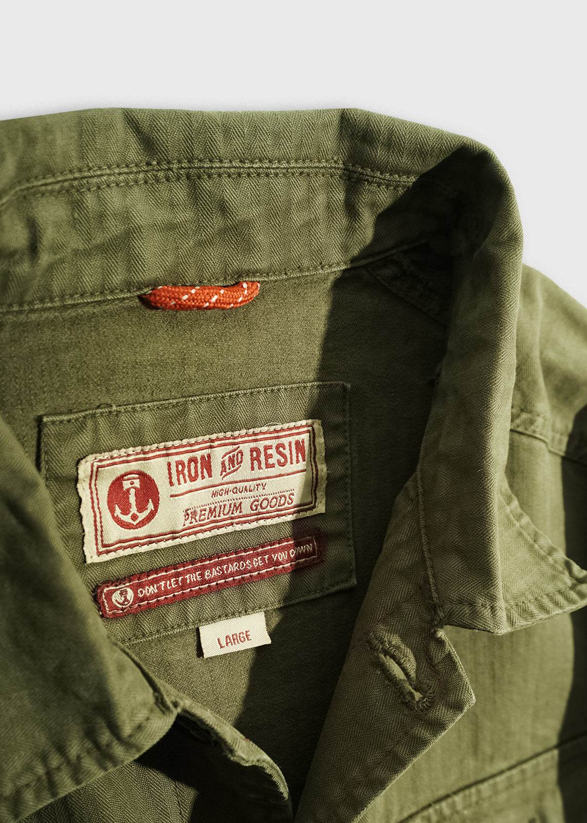 Herringbone Military Jacket - Image 4