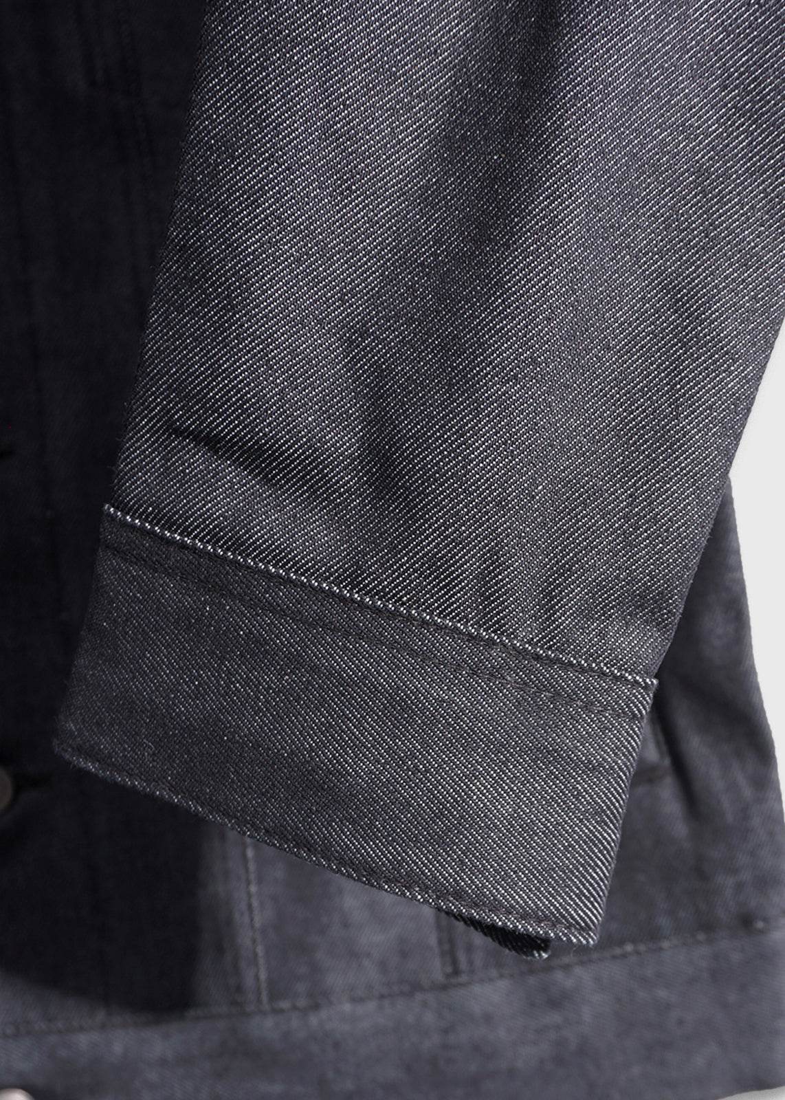 Rambler Jacket Waxed Brown/Denim - Image 4