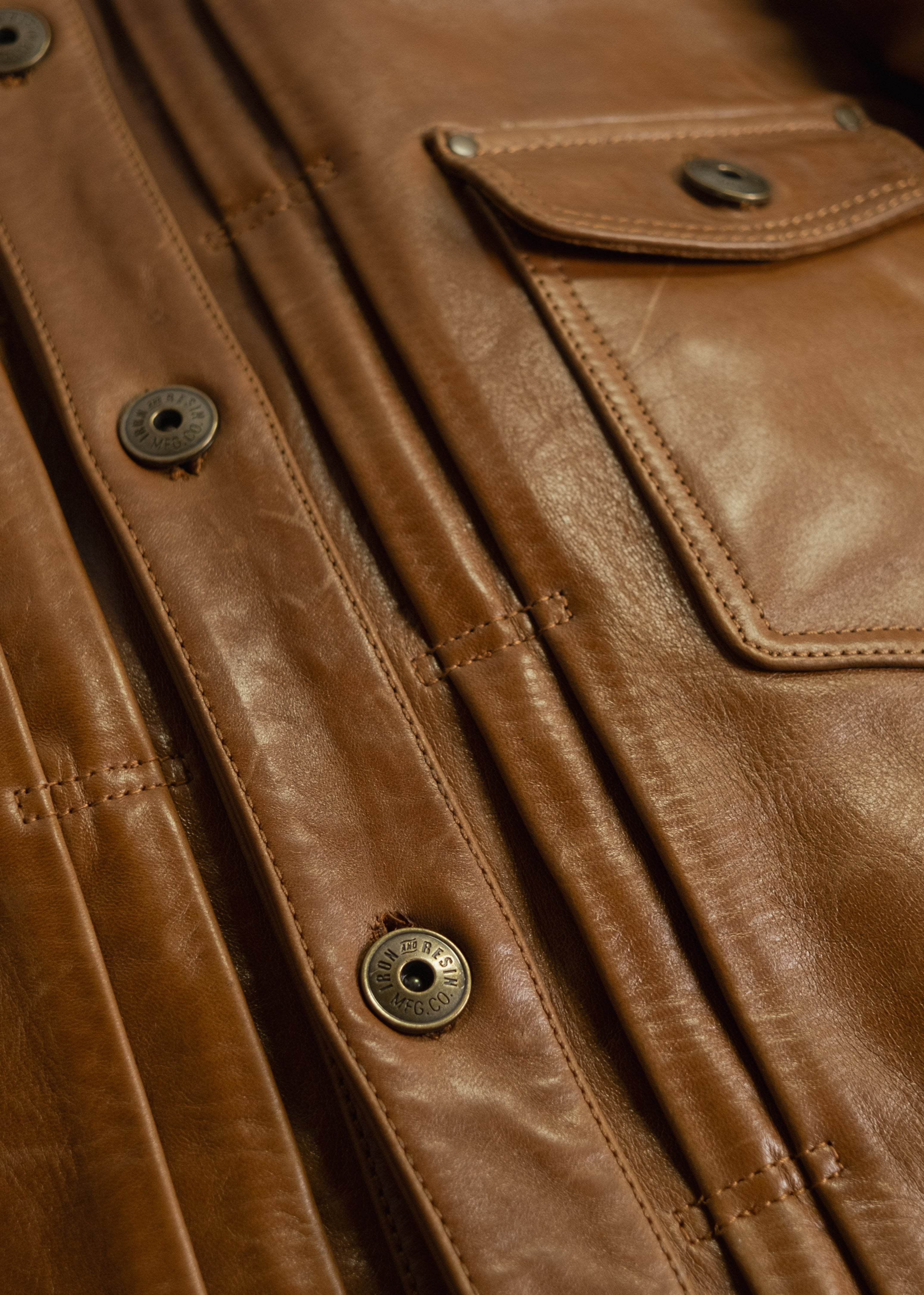 Rancho Horse Leather Jacket - Image 3
