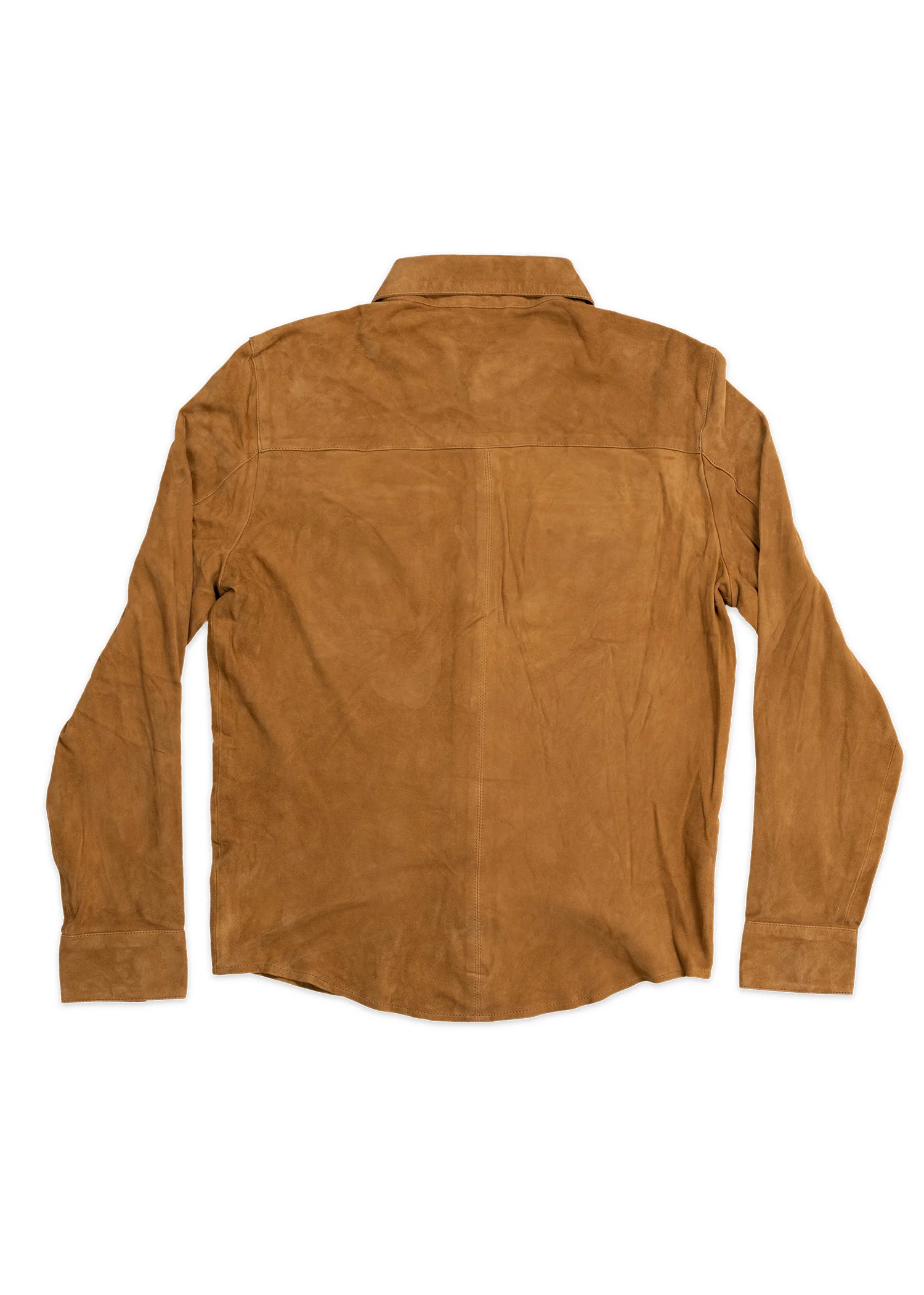 Goat Suede Roughneck Over Shirt - Image 2